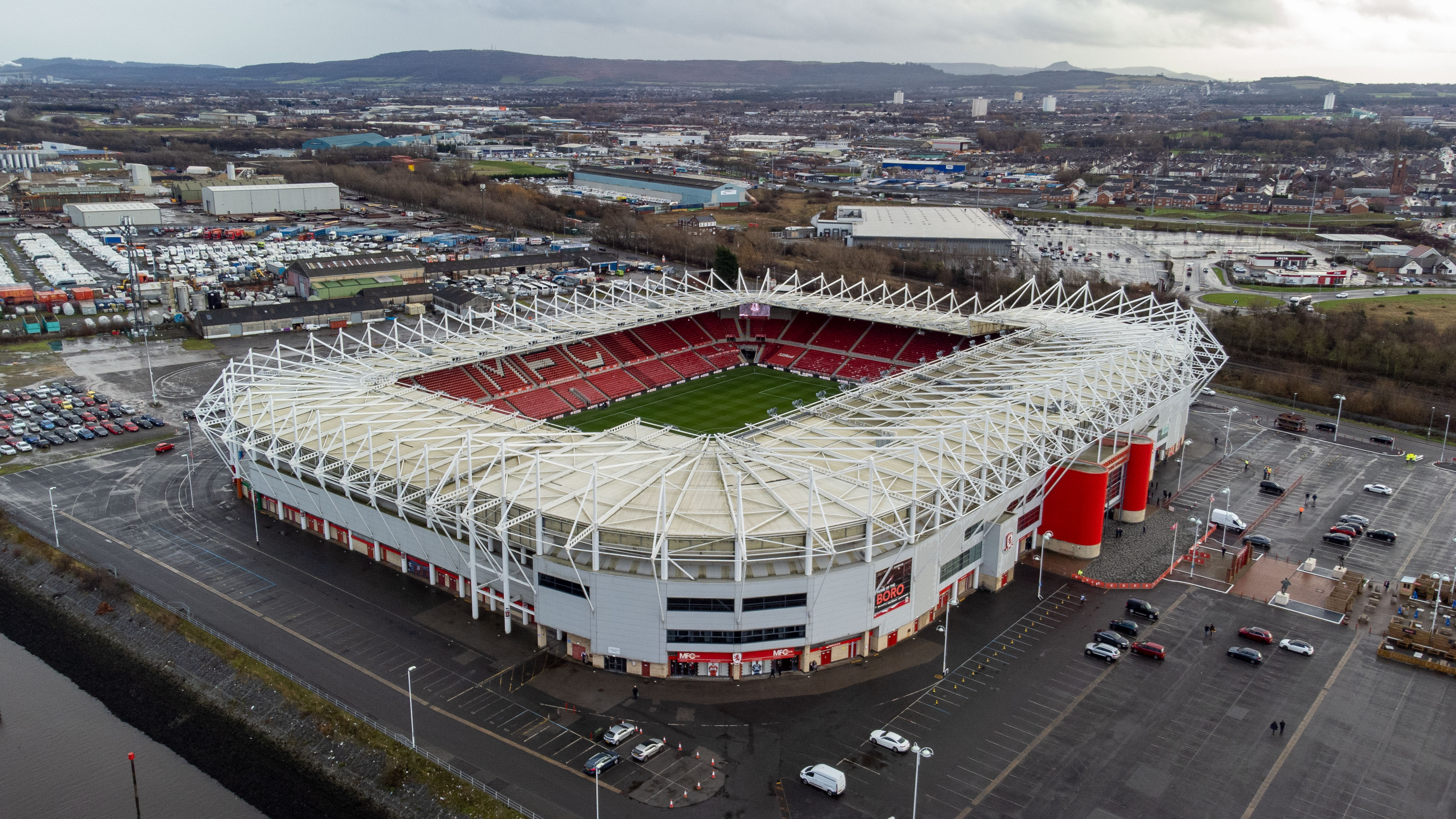 Sân vận động Riverside - Biểu tượng của câu lạc bộ Middlesbrough