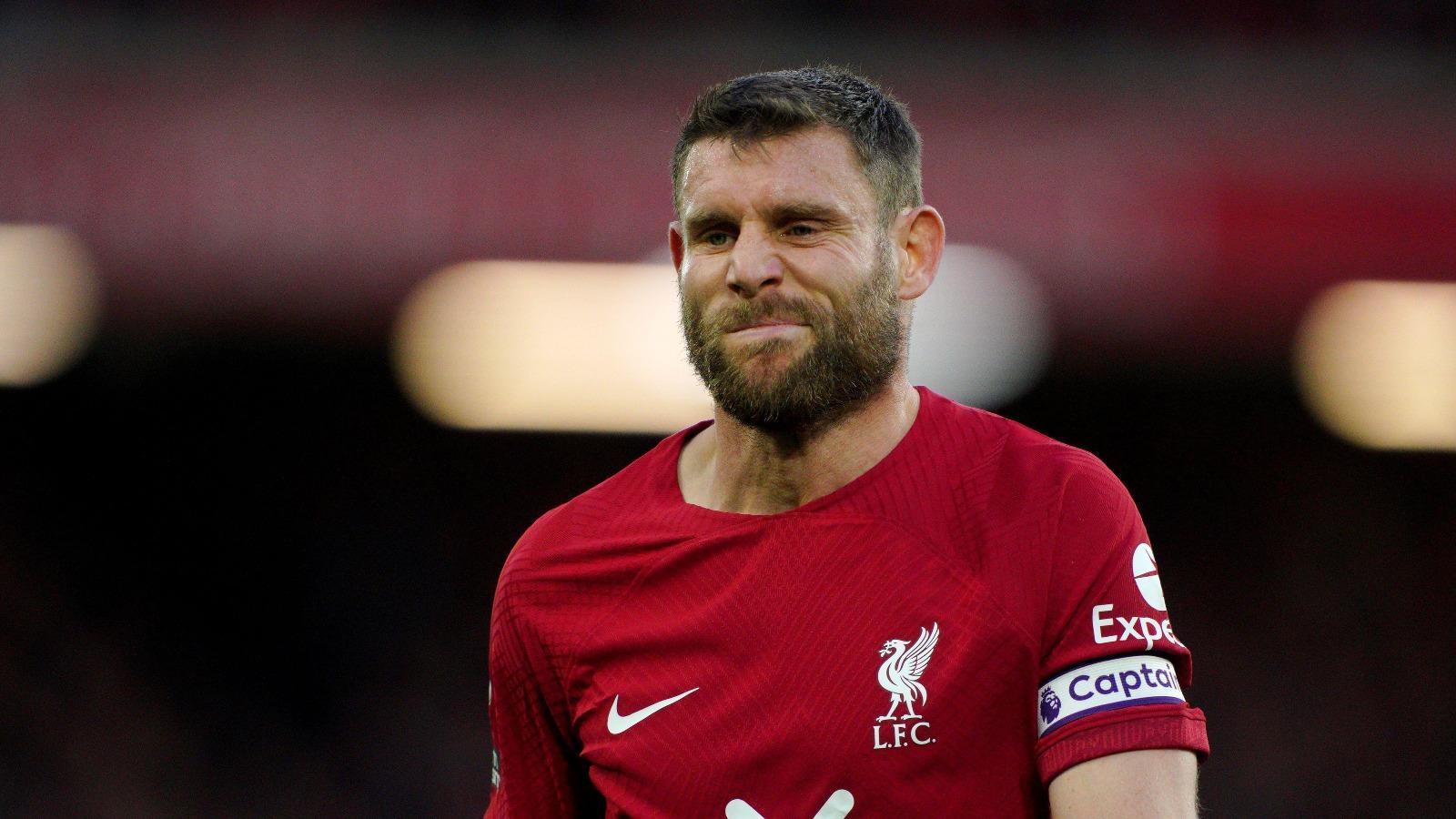 James Milner trong màu áo Liverpool