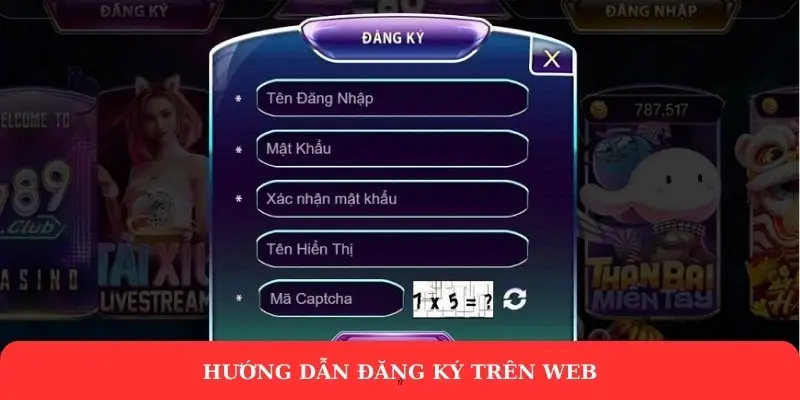 Đăng ký 789Club cực nhanh chỉ với vài thao tác đơn giản