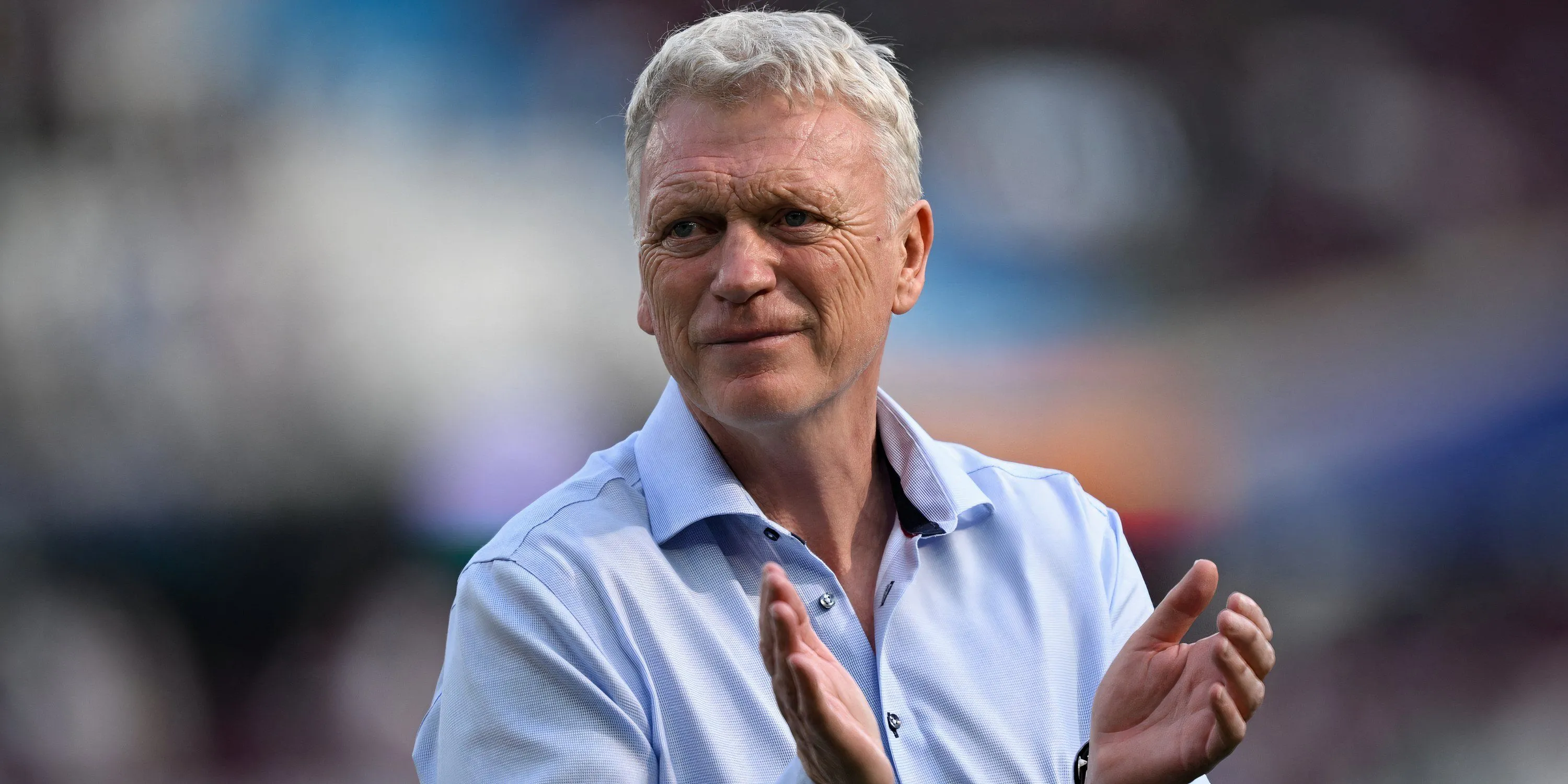 David Moyes vỗ tay chào người hâm mộ West Ham United
