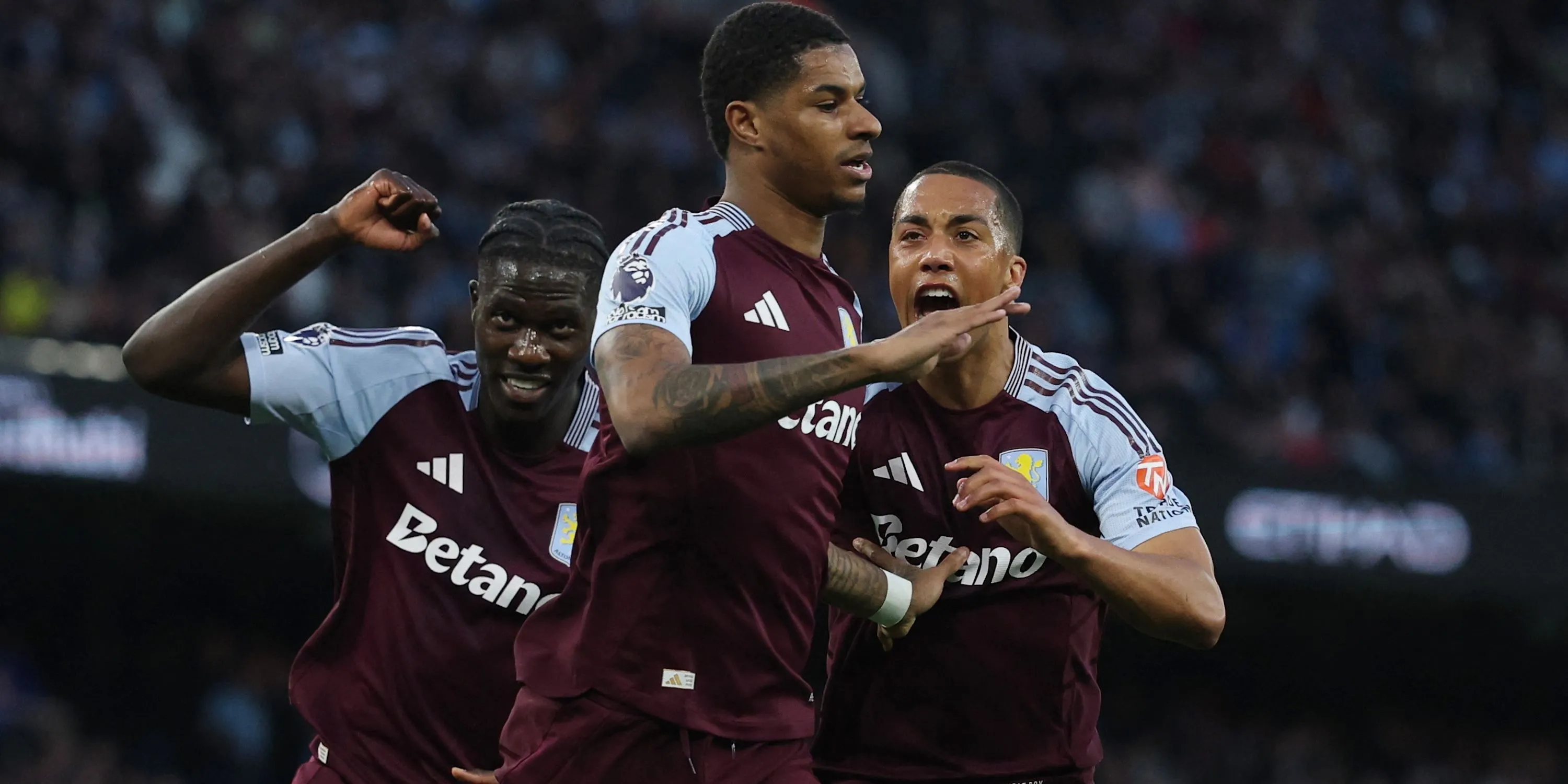 Marcus Rashford trong thời gian thi đấu cho Aston Villa dưới dạng cho mượn.
