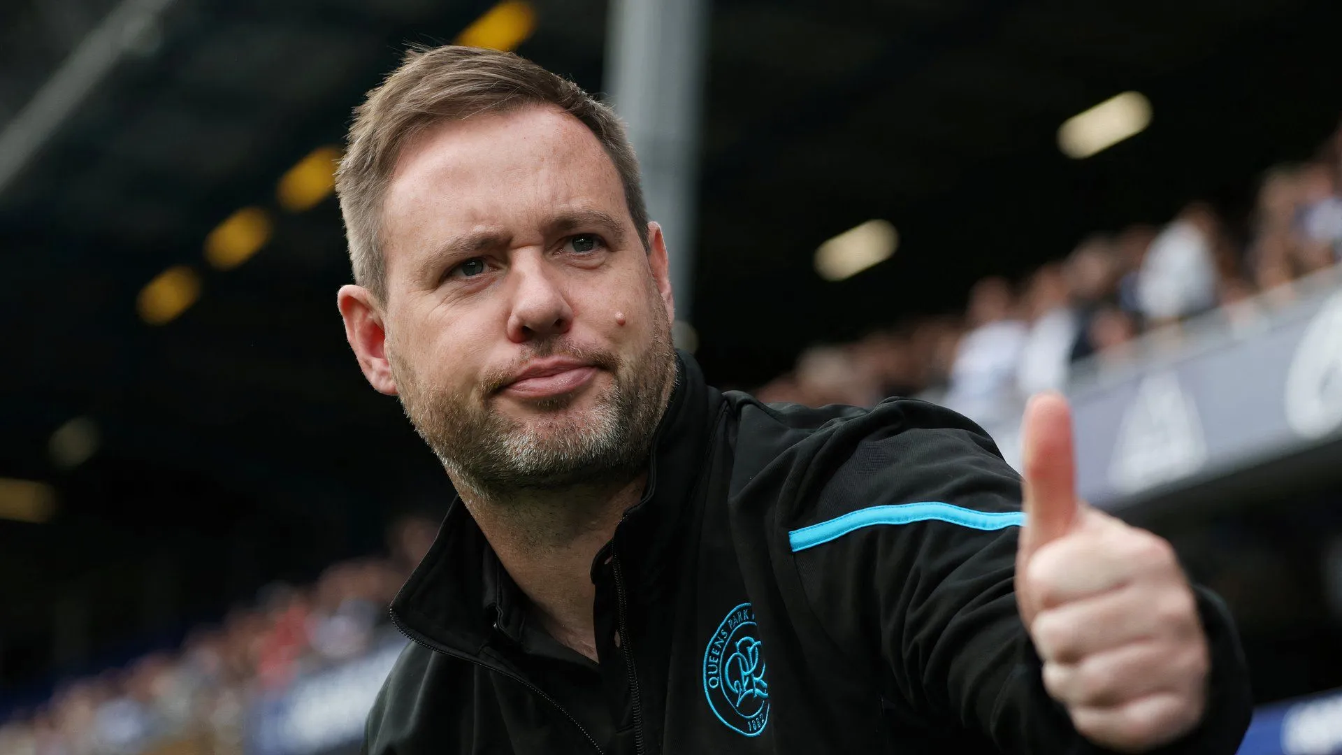 Michael Beale, cựu HLV QPR, trong một trận đấu