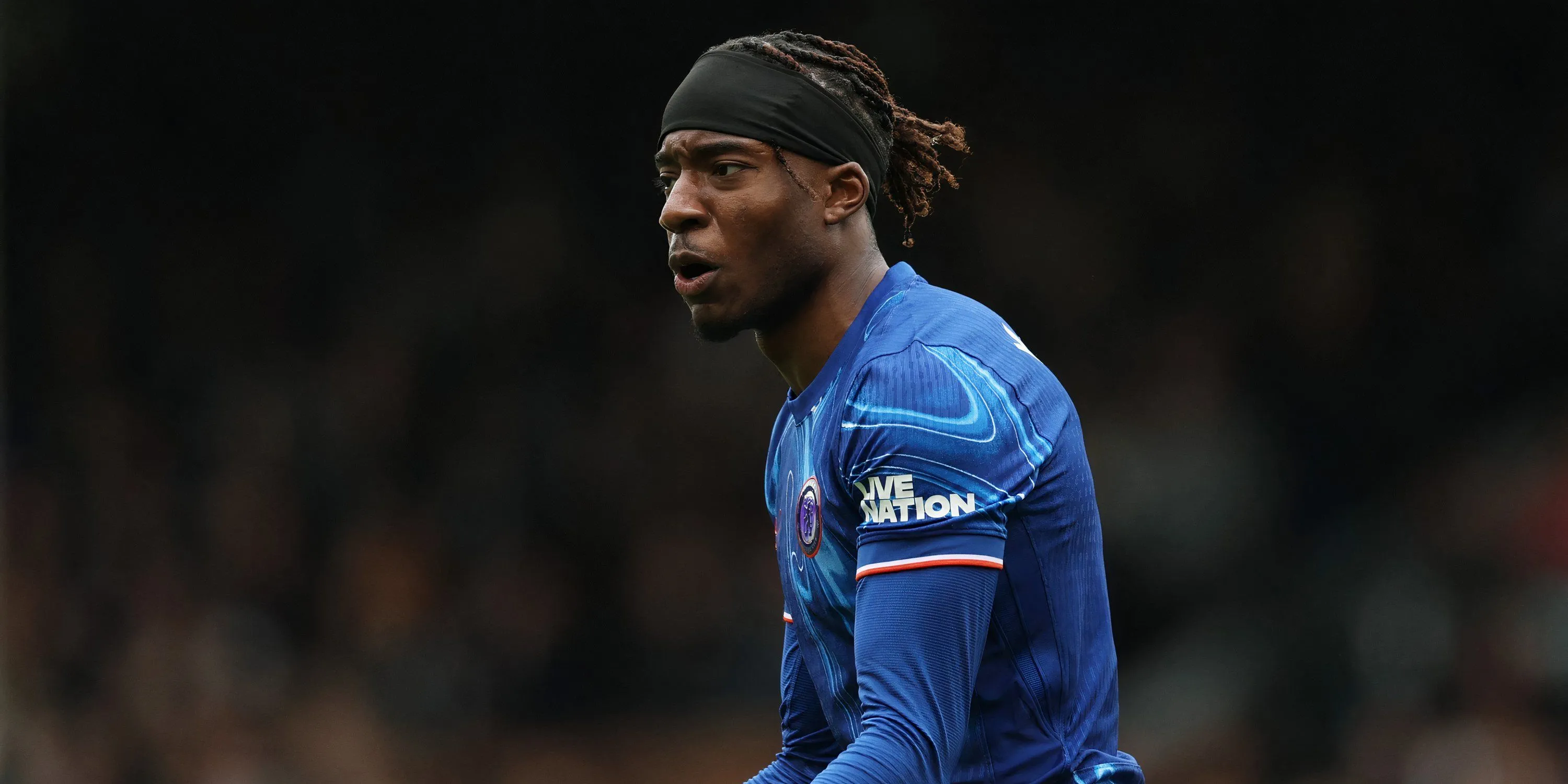 Noni Madueke thi đấu mờ nhạt trong màu áo Chelsea, một trong những cầu thủ gây thất vọng ở trận gặp Newcastle.