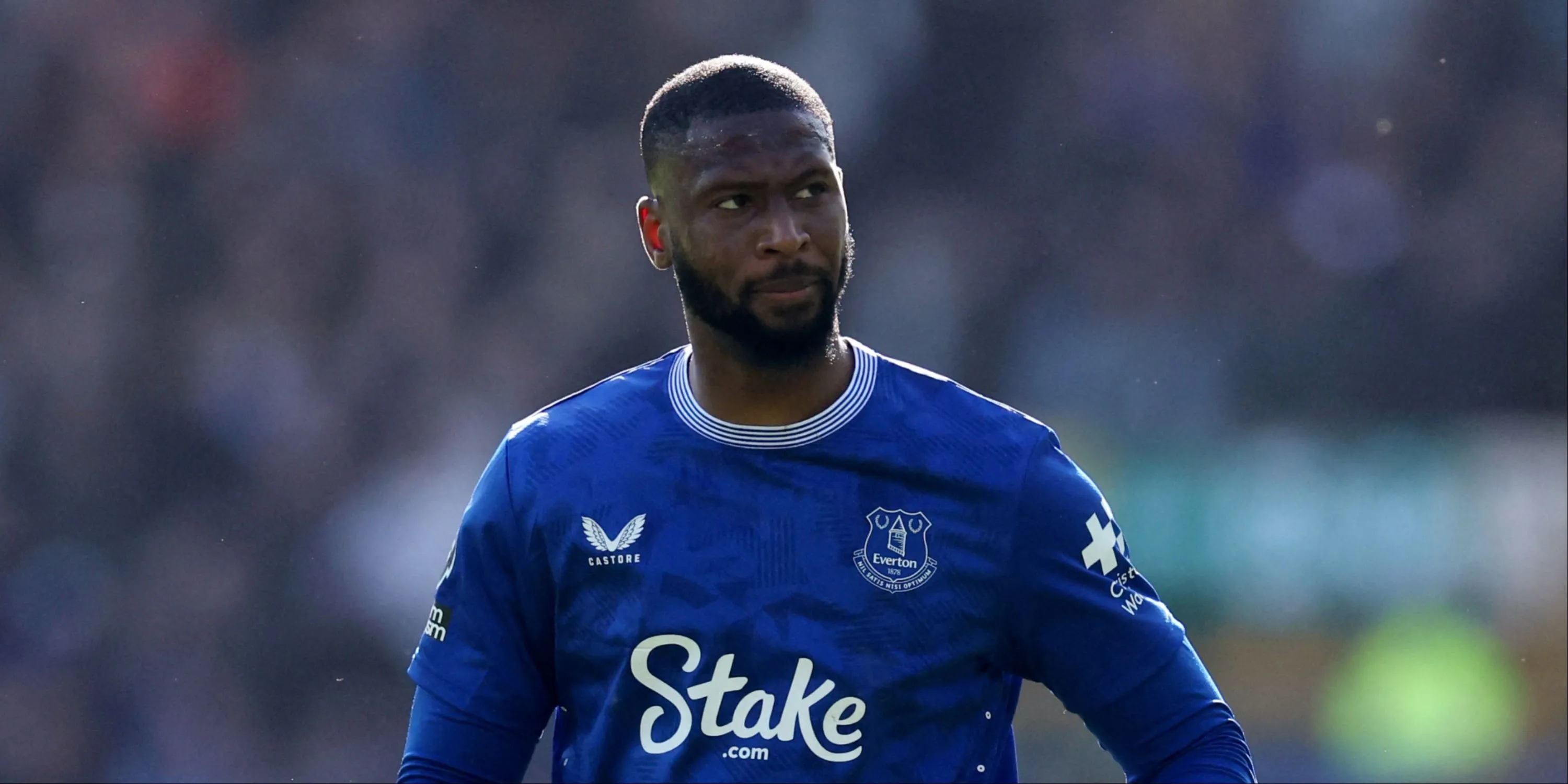 Tiền đạo Beto của Everton ăn mừng bàn thắng tại Ngoại hạng Anh