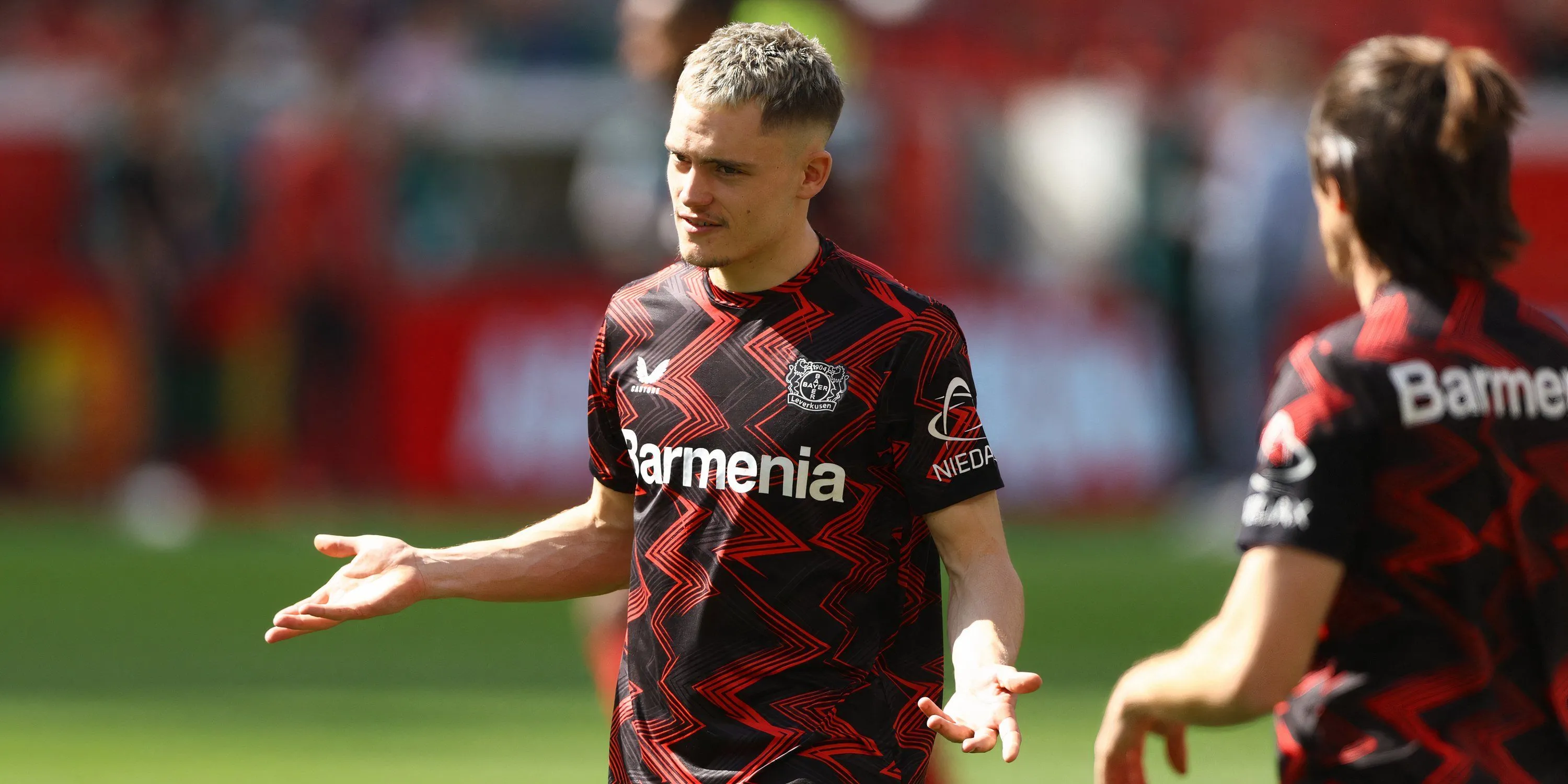 Tiền vệ tấn công Florian Wirtz trong màu áo Bayer Leverkusen