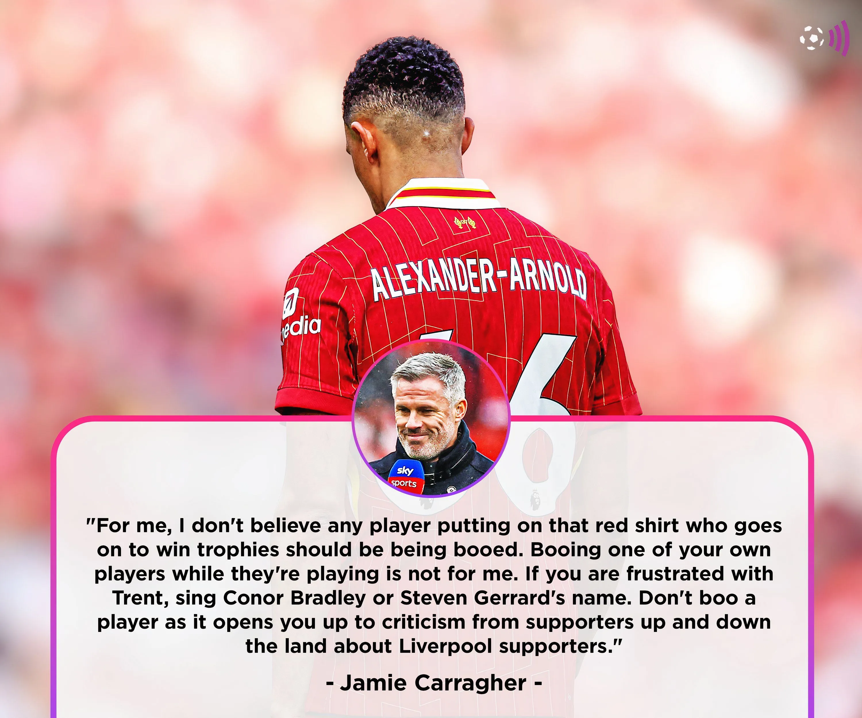 Trent Alexander-Arnold thảo luận cùng huyền thoại Jamie Carragher trên sân tập Liverpool