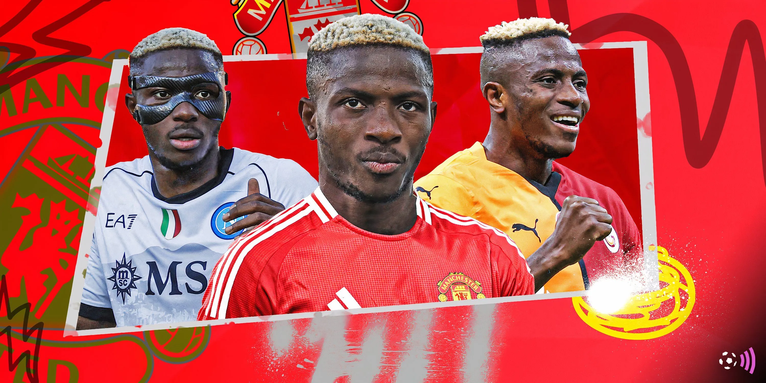 Victor Osimhen mục tiêu chuyển nhượng hàng đầu của Man Utd hè 2025