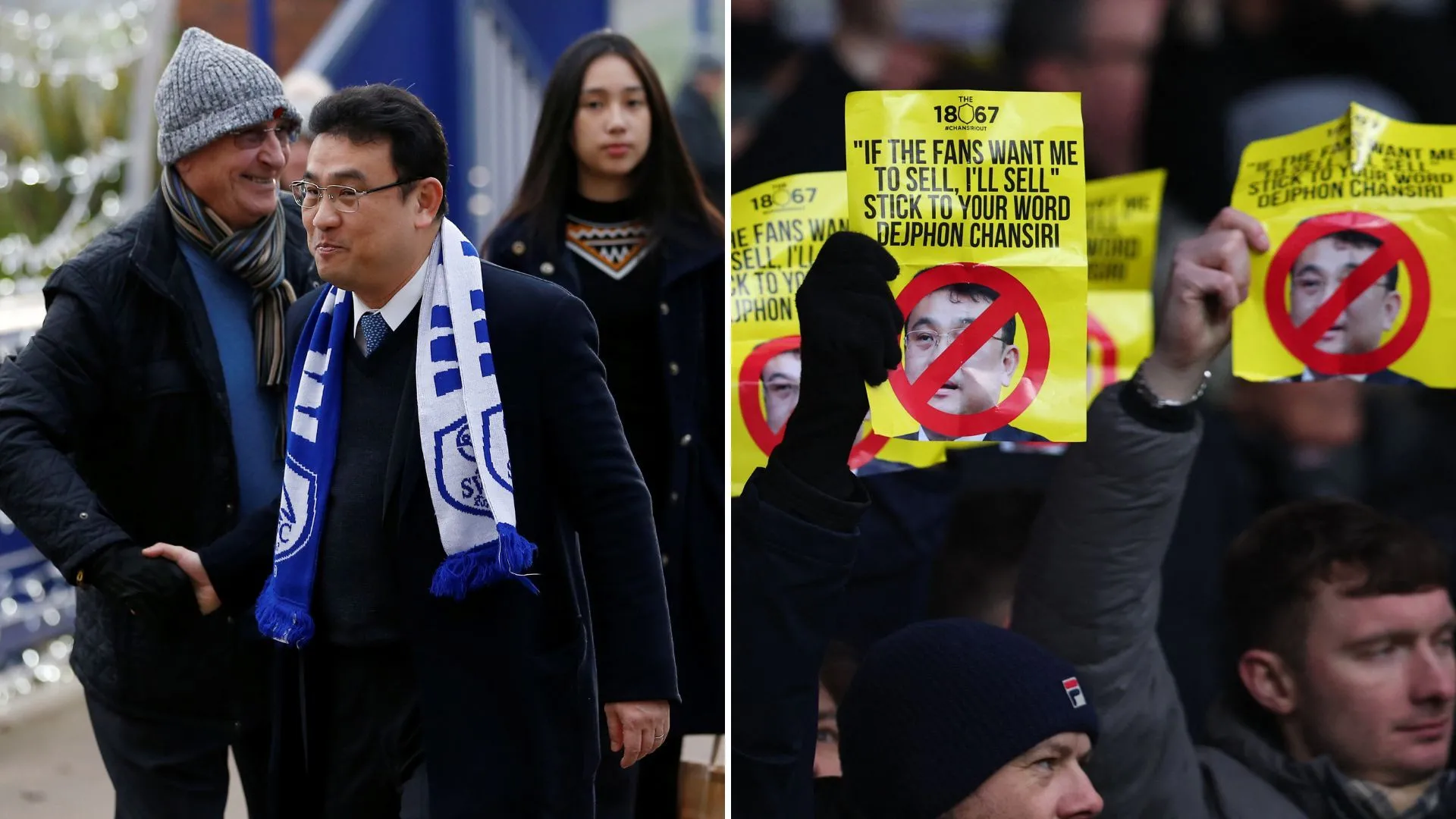 CĐV Sheffield Wednesday thể hiện sự bất mãn với ban lãnh đạo