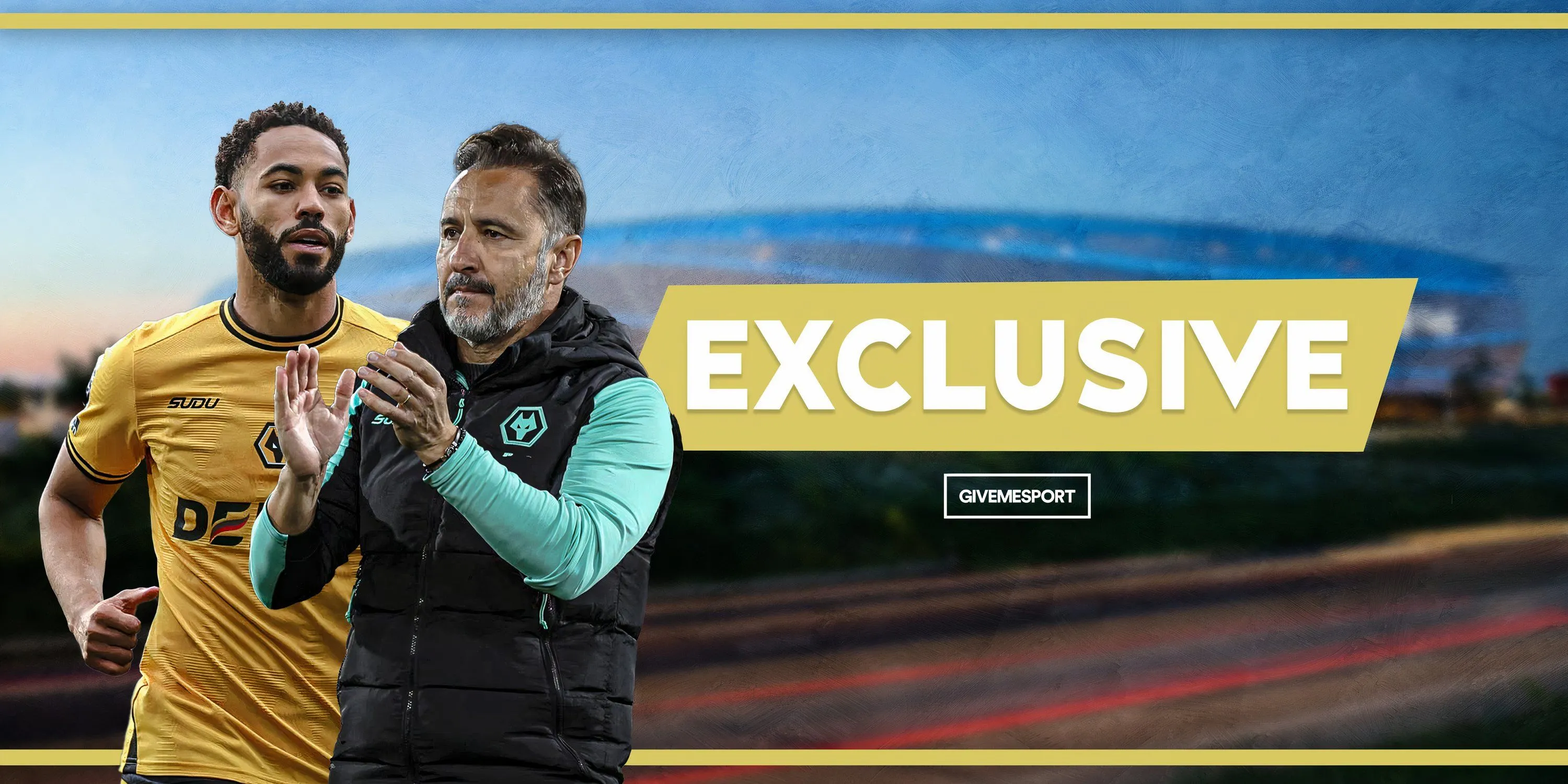 Huấn luyện viên Vitor Pereira và tiền đạo Matheus Cunha của Wolves