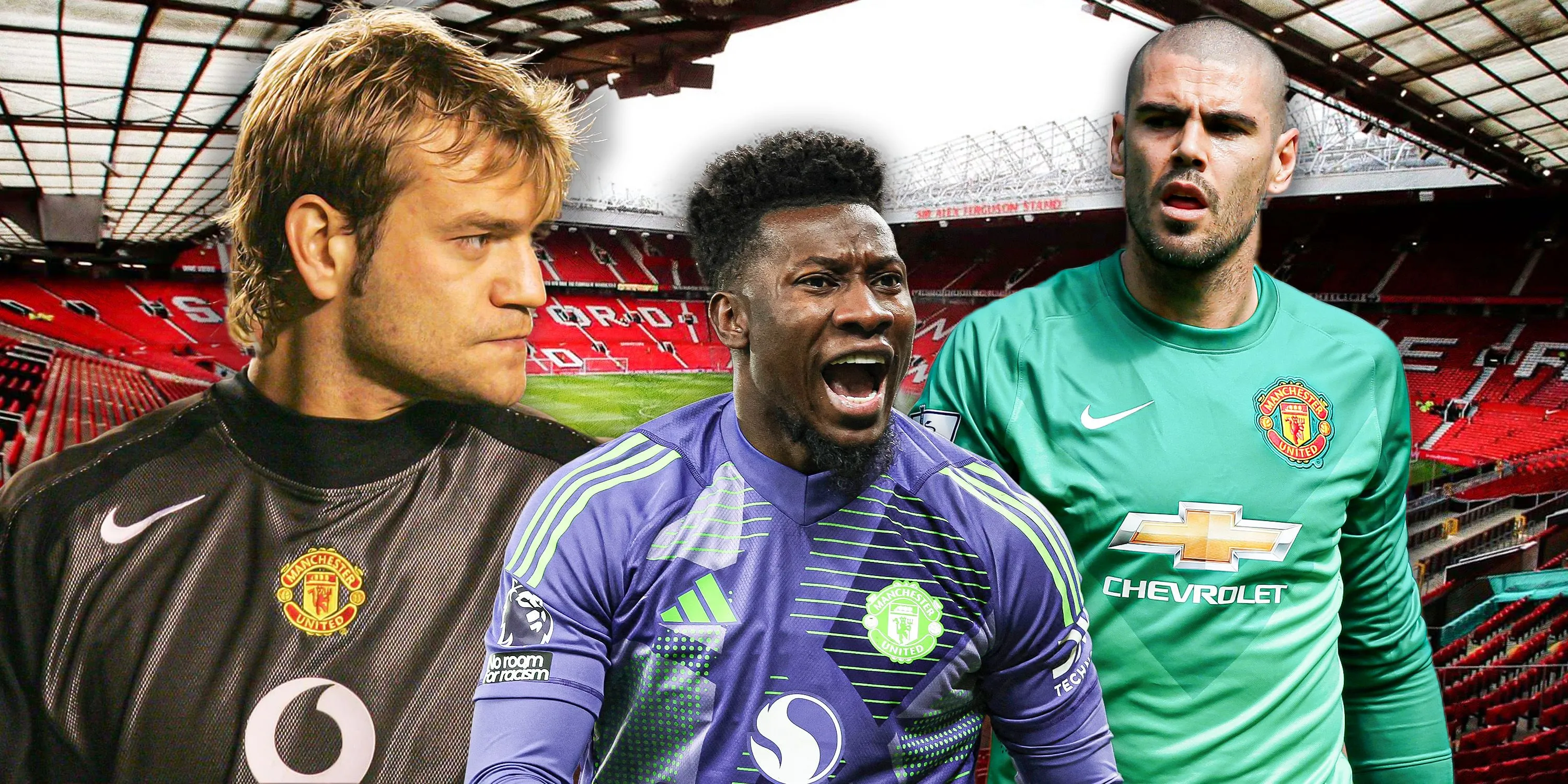 Thủ môn Andre Onana của Manchester United trong trận đấu tại Premier League