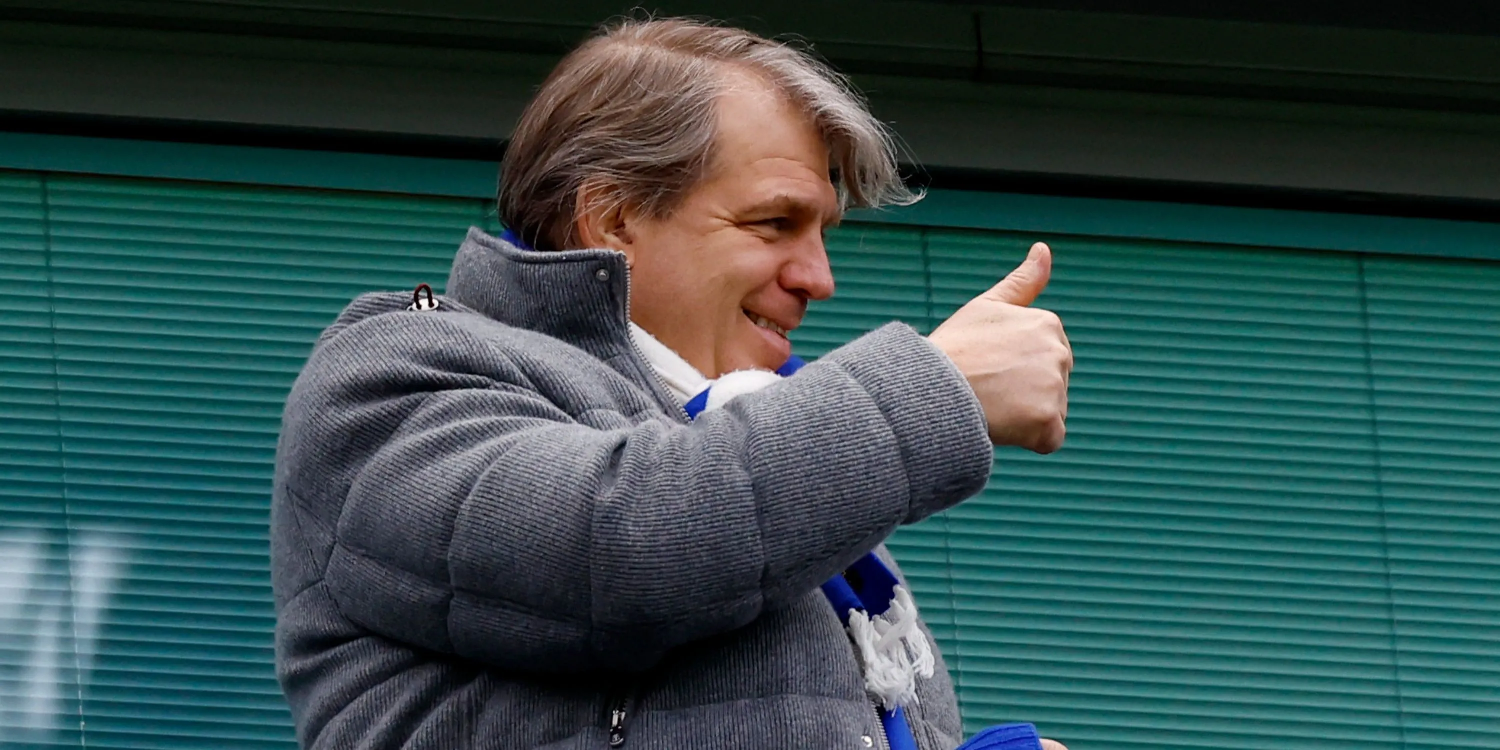 Todd Boehly, ông chủ Chelsea, trong một trận đấu tại Premier League