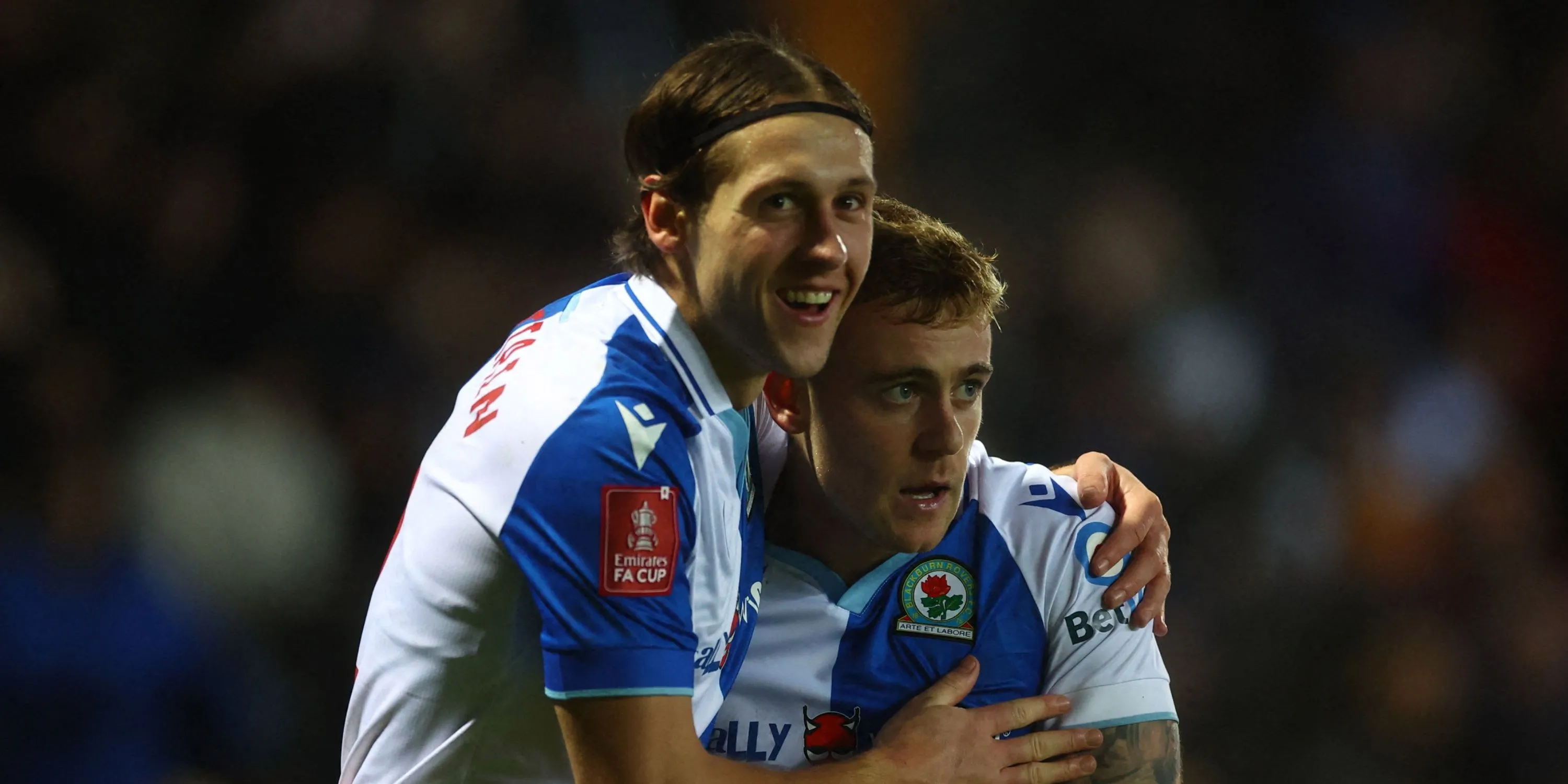 Callum Brittain trong màu áo Blackburn Rovers ở Championship