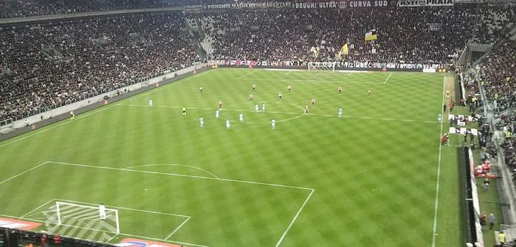 Khoảnh khắc trận đấu giữa Juventus và Napoli tại Allianz Stadium