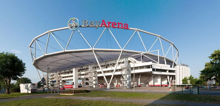 Không gian hospitality sang trọng bên trong sân BayArena, dành cho những trải nghiệm đặc biệt.
