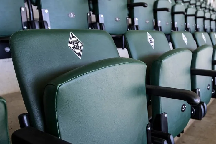 Khu vực Business Area sang trọng tại Borussia-Park, không gian hiếu khách đẳng cấp