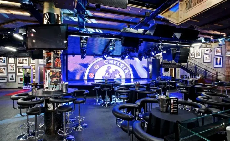 Khu vực hospitality sang trọng tại Stamford Bridge, trải nghiệm đẳng cấp cho người hâm mộ