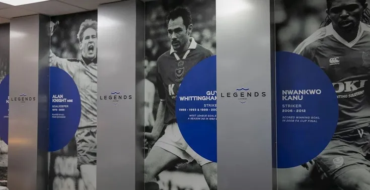 Khu vực khách sạn Fratton Park