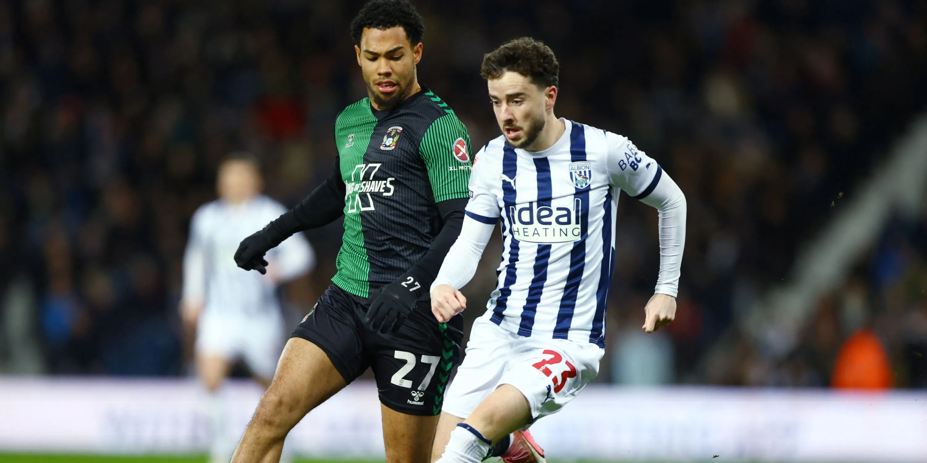 Mikey Johnston trong màu áo West Brom tại Championship