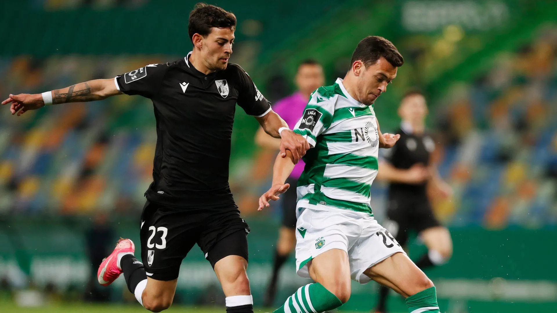 Ruben Lameiras trong màu áo Vitoria Guimaraes tại giải VĐQG Bồ Đào Nha