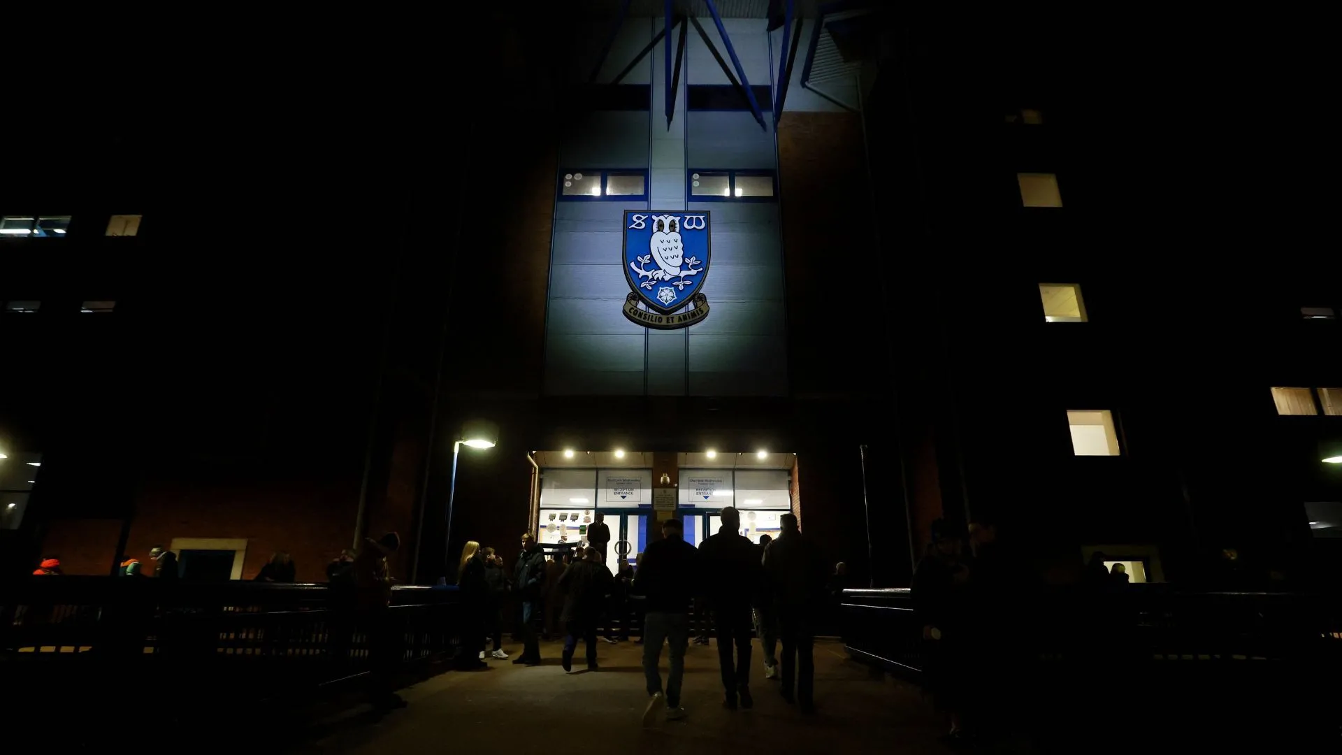 Sân vận động Hillsborough, sân nhà của Sheffield Wednesday đang gặp khủng hoảng tài chính