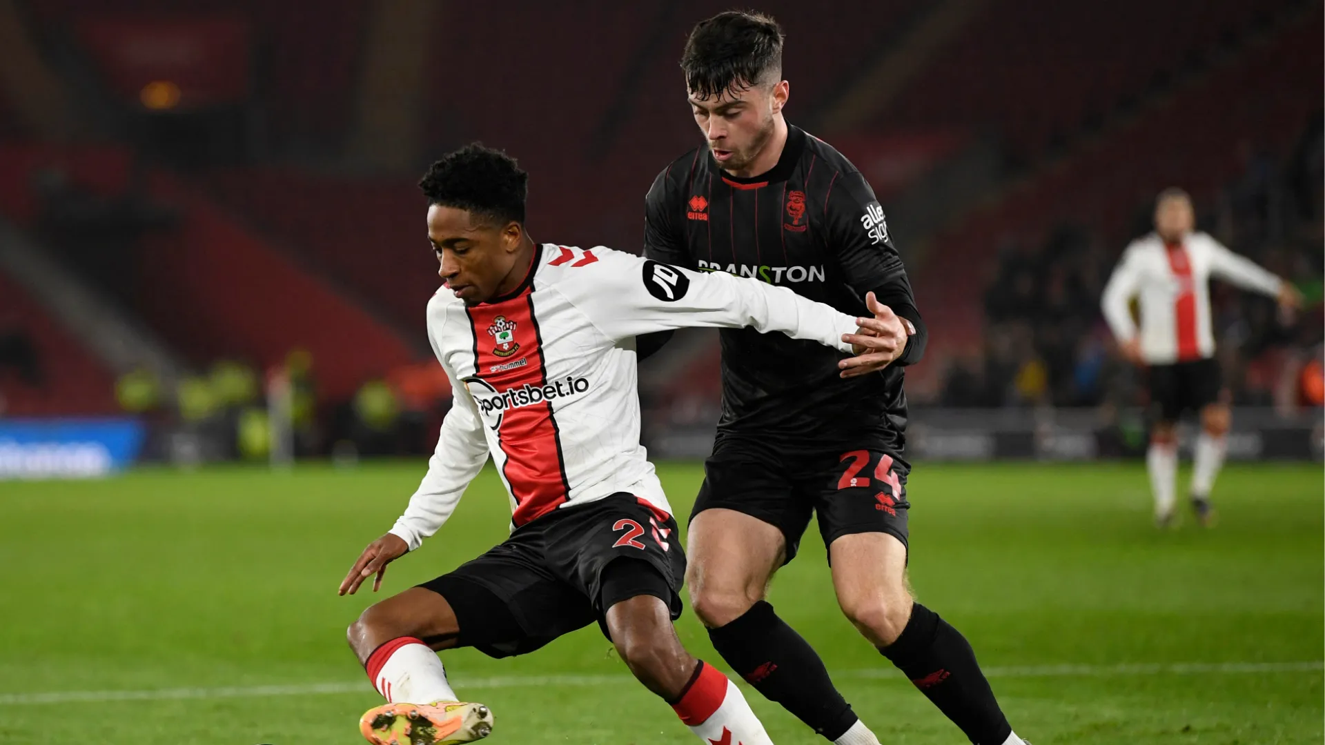 Sean Roughan trong màu áo Lincoln City