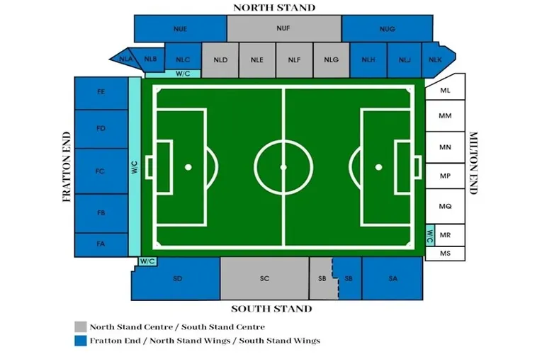 Sơ đồ chỗ ngồi Fratton Park