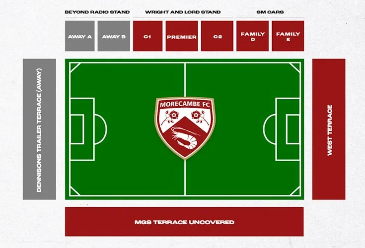 Sơ đồ chỗ ngồi sân Mazuma Mobile (Globe Arena), hướng dẫn vị trí các khán đài cho người hâm mộ