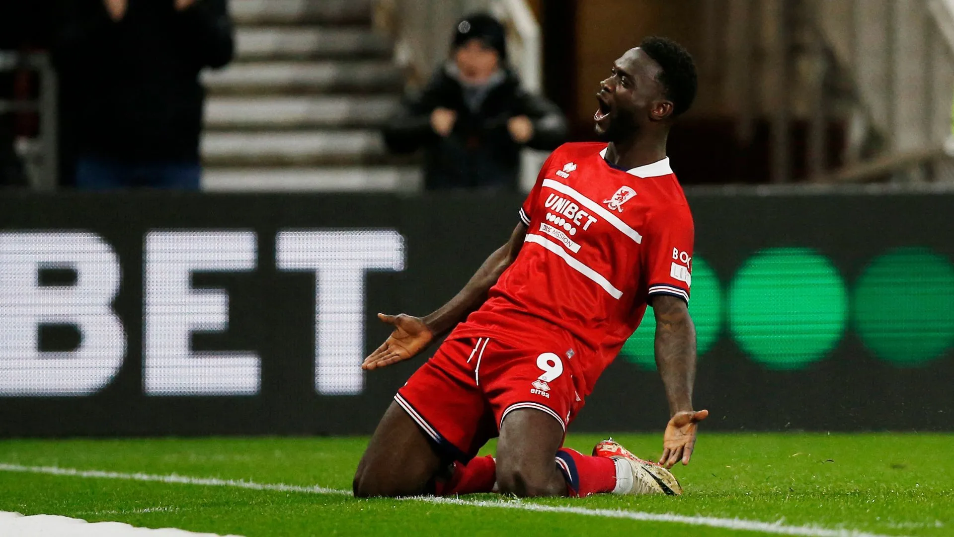 Tiền đạo Emmanuel Latte Lath khi còn khoác áo Middlesbrough, cầu thủ được Ipswich Town nhắm đến