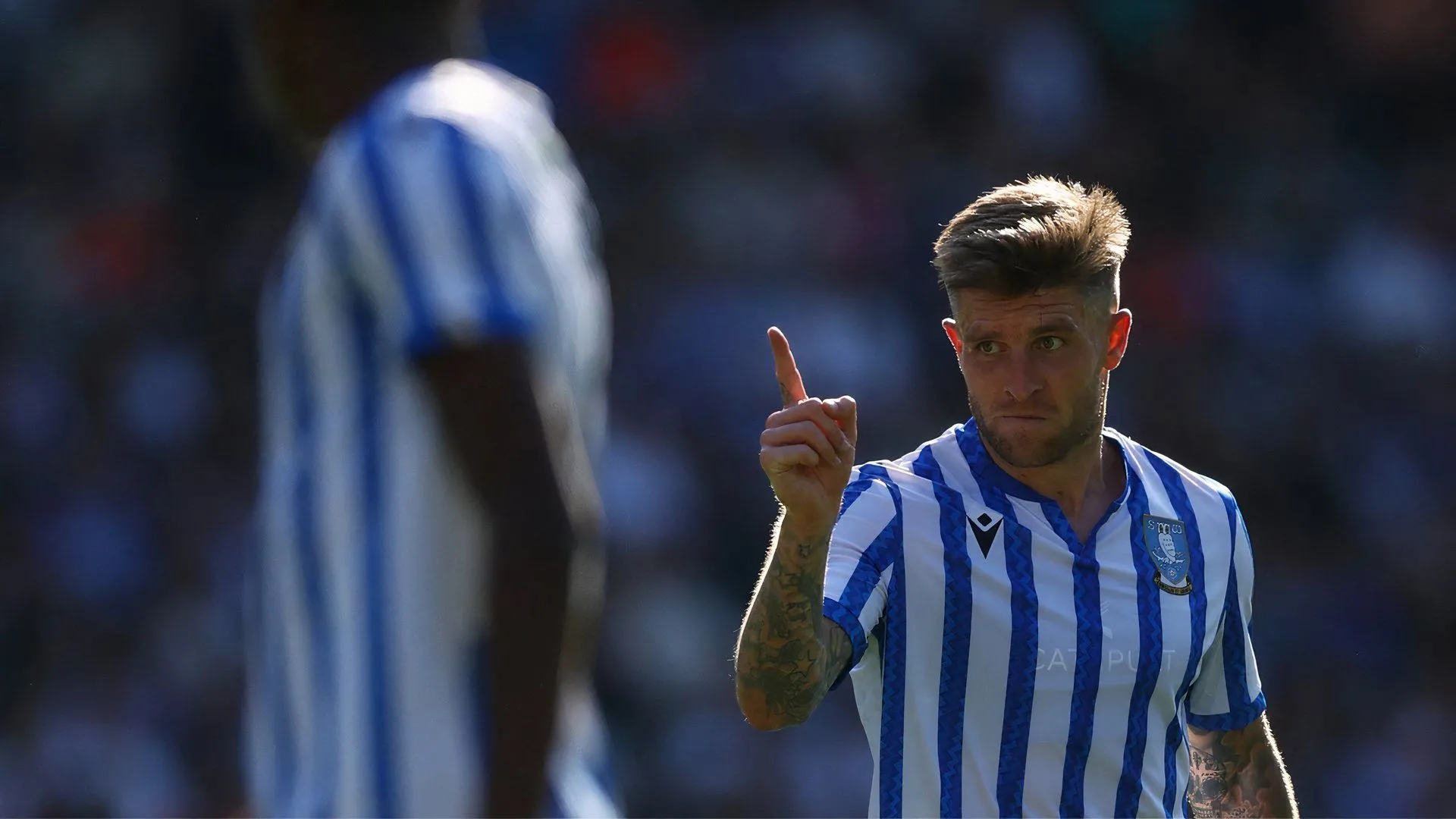 Tiền đạo Josh Windass trong màu áo Sheffield Wednesday.