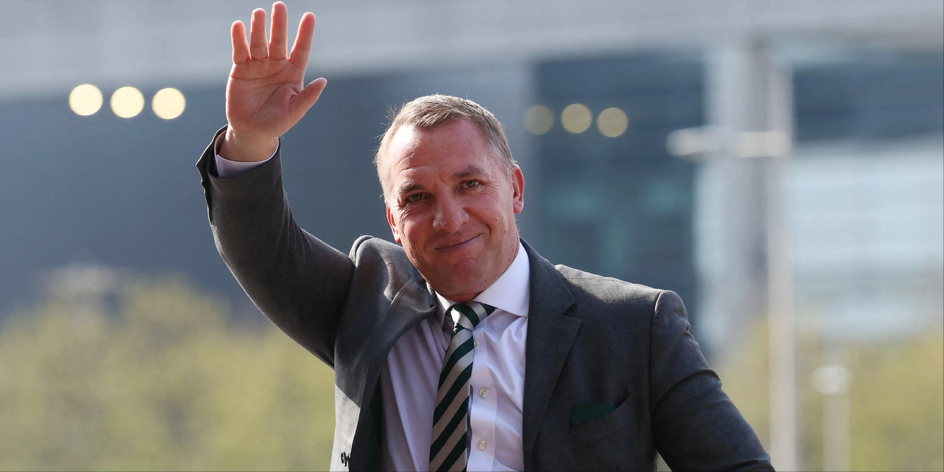 Brendan Rodgers tại trận đấu của Celtic, trước một quyết định chuyển nhượng quan trọng có thể thay đổi cục diện mùa giải