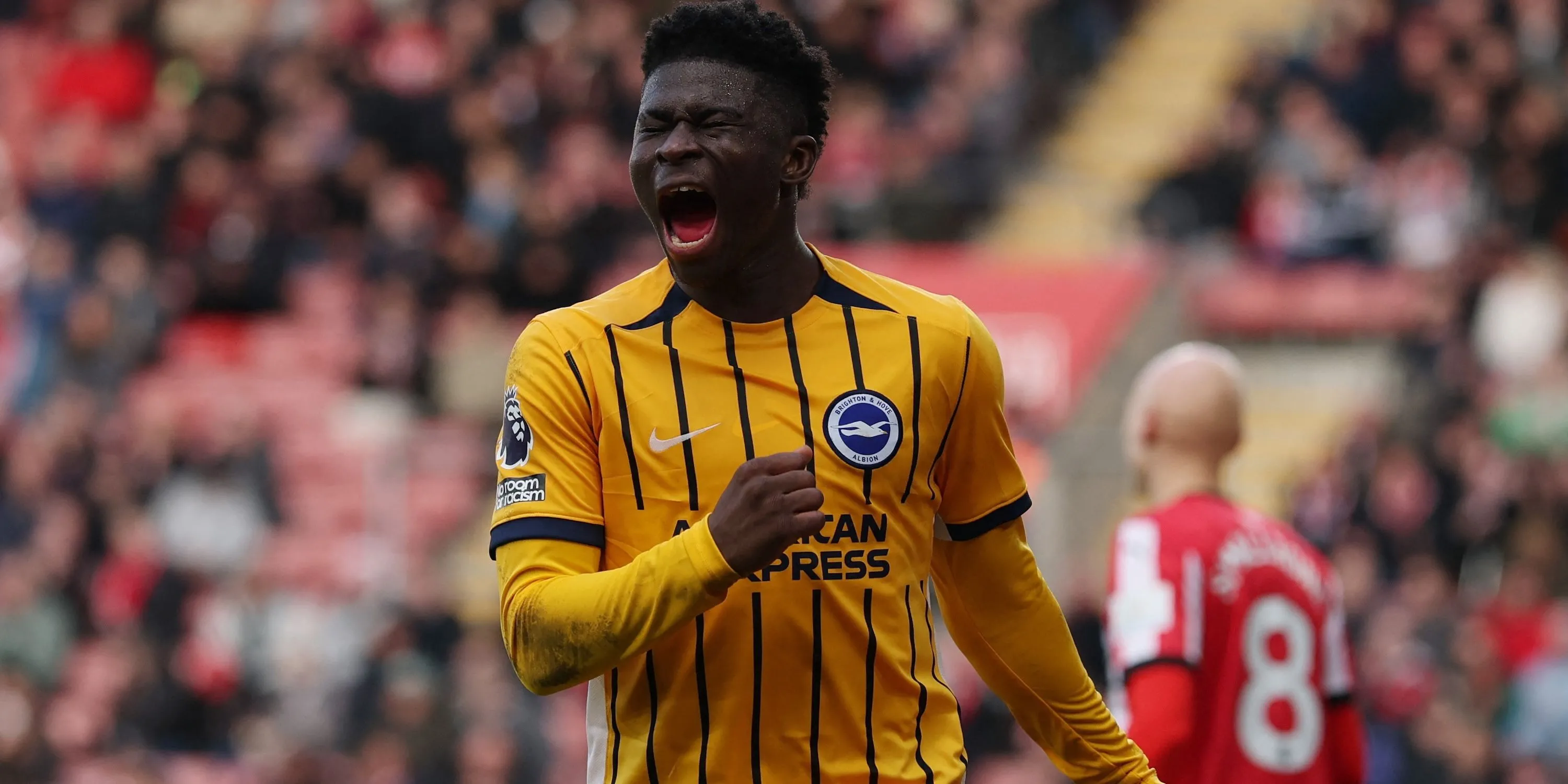 Carlos Baleba của Brighton, mục tiêu tiềm năng nhưng quá đắt đỏ của Man Utd.