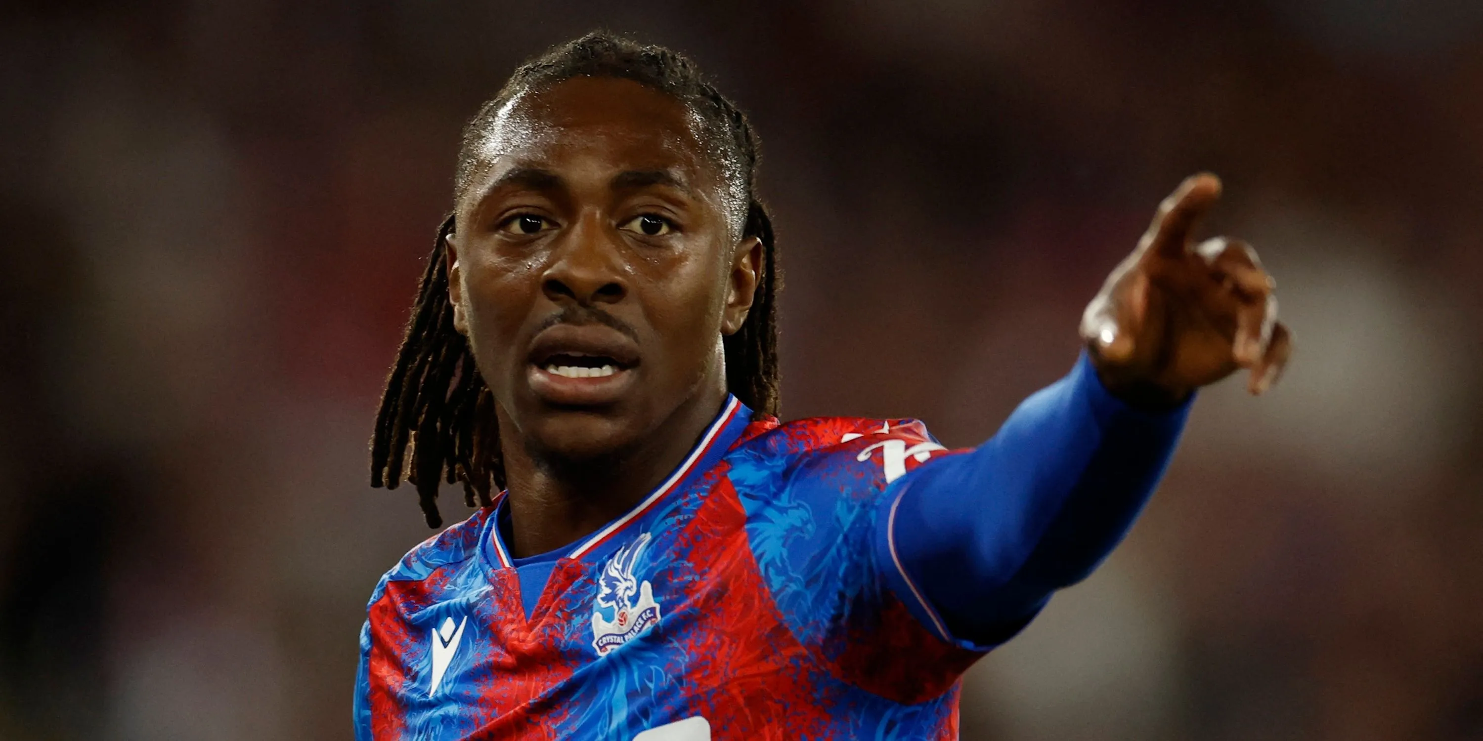 Cầu thủ Eberechi Eze của Crystal Palace trong trận đấu quan trọng tại Premier League