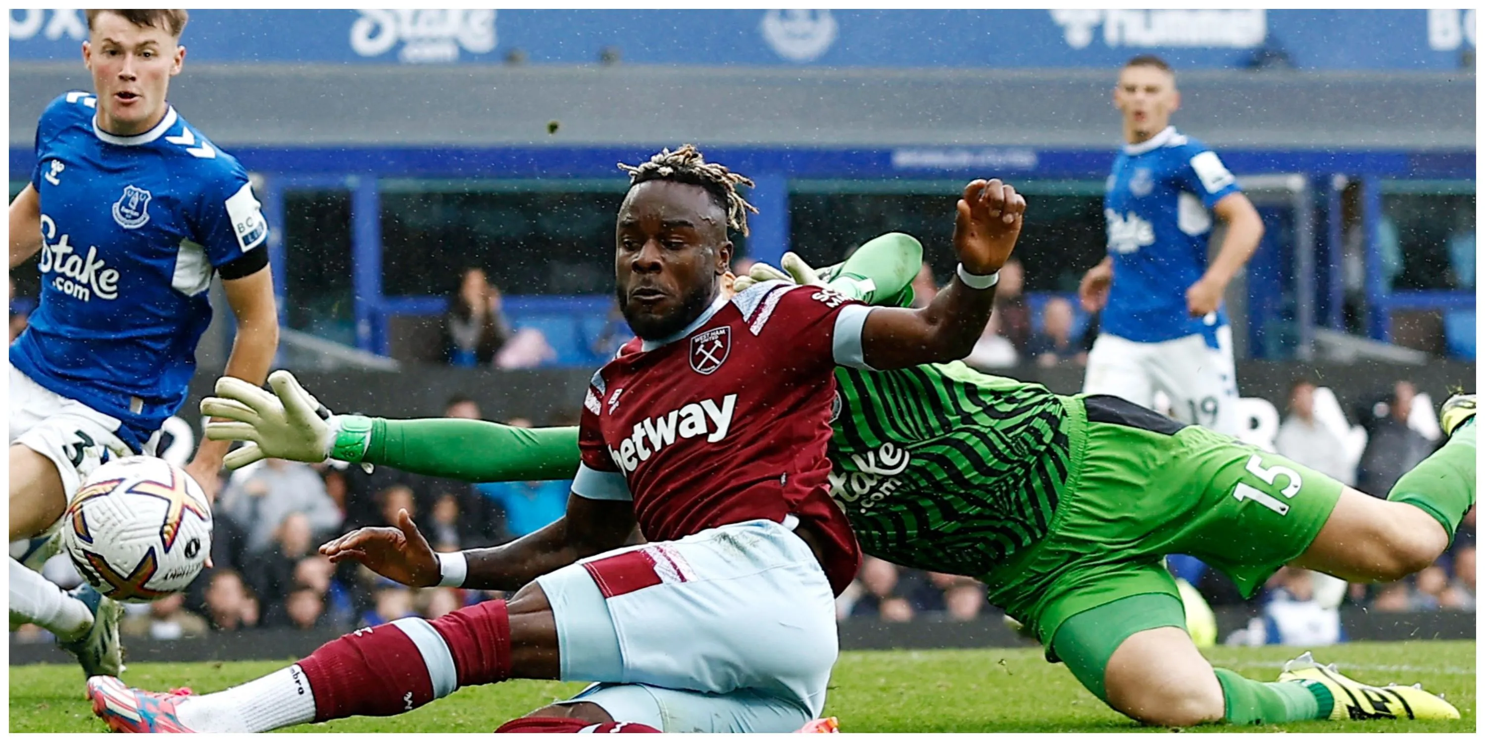 Cầu thủ Maxwel Cornet trong màu áo West Ham