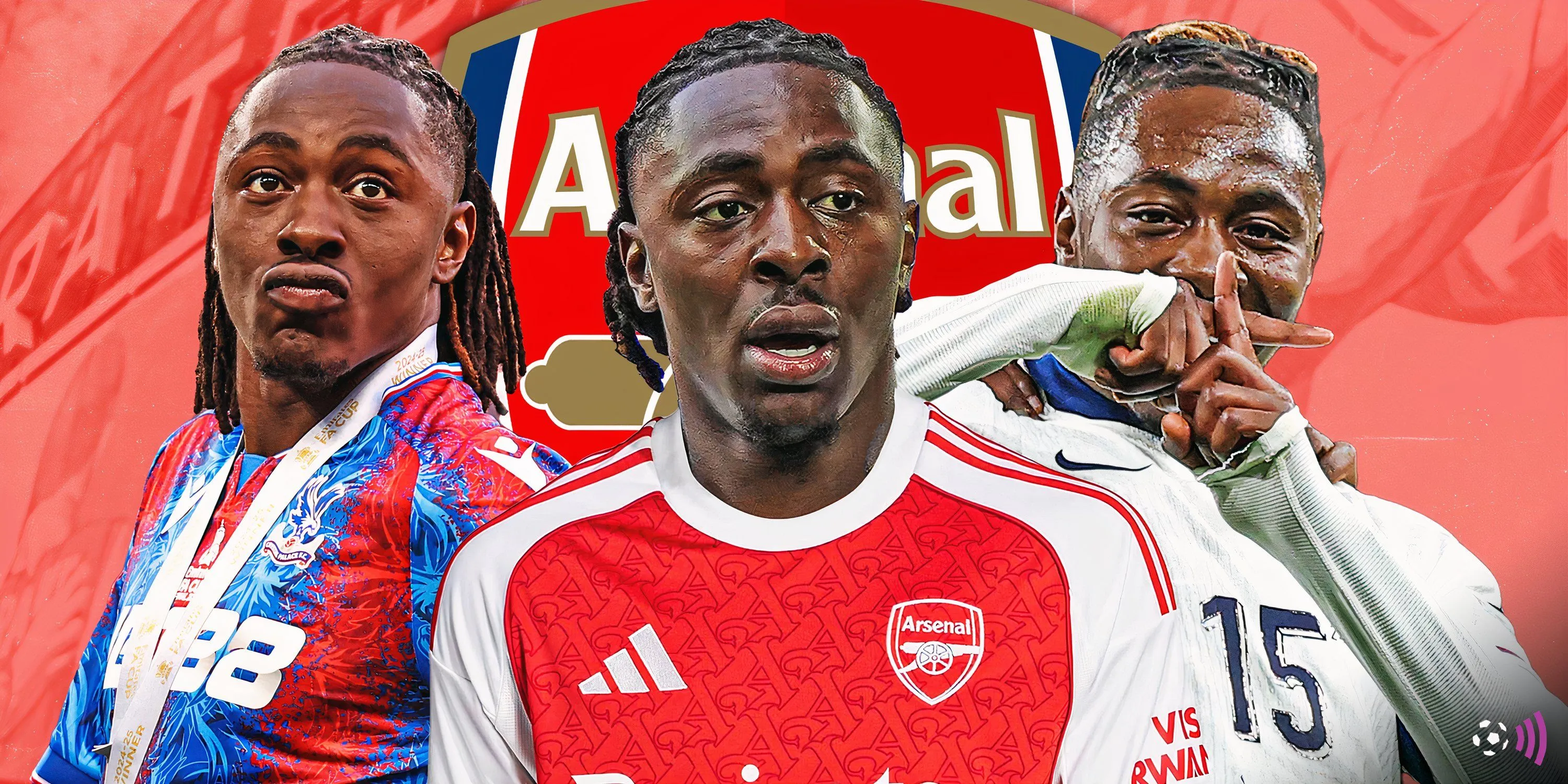 Eberechi Eze, mục tiêu chuyển nhượng của Arsenal, thi đấu trên sân cỏ Premier League