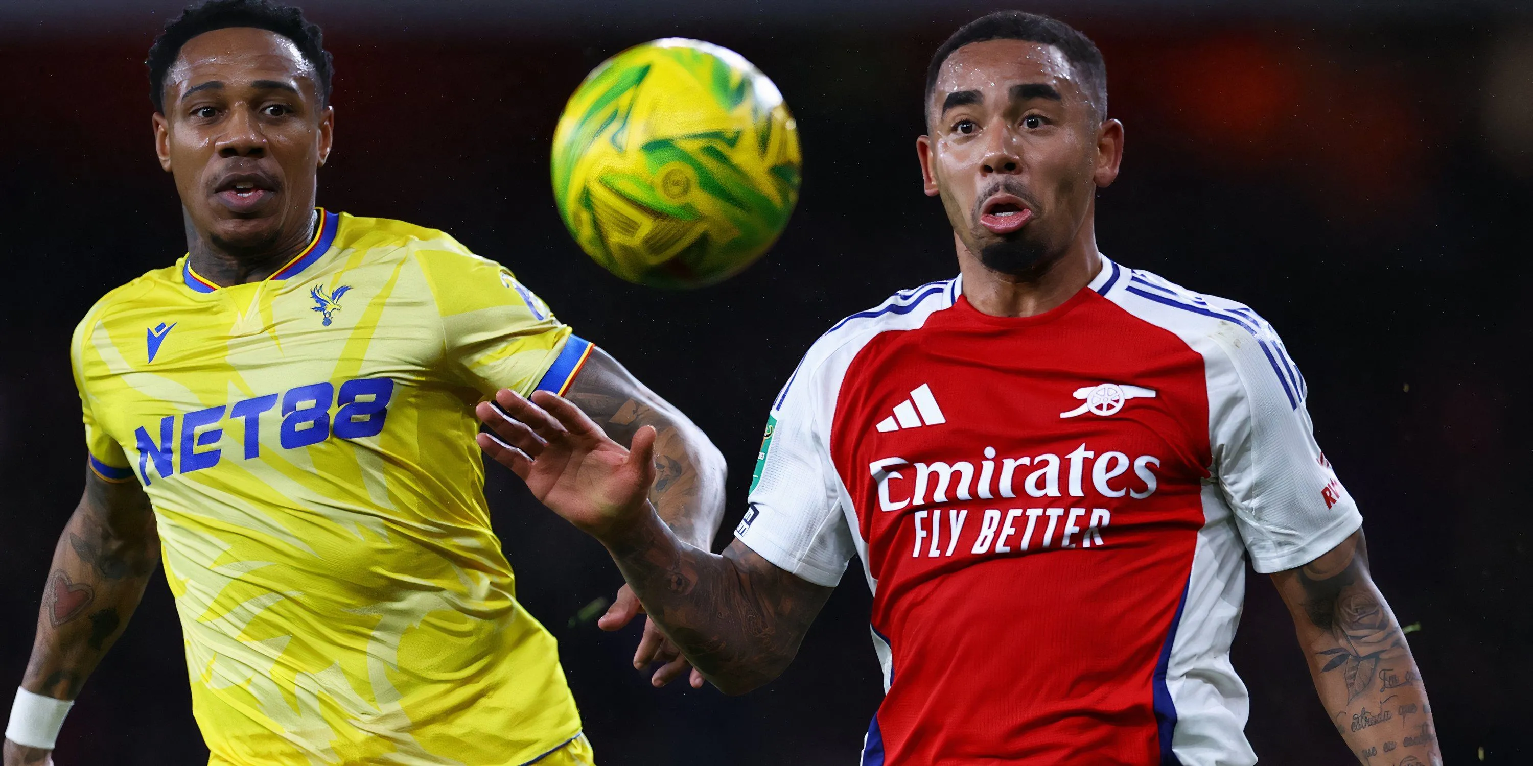 Gabriel Jesus trong màu áo Arsenal, nỗi buồn chấn thương dài hạn