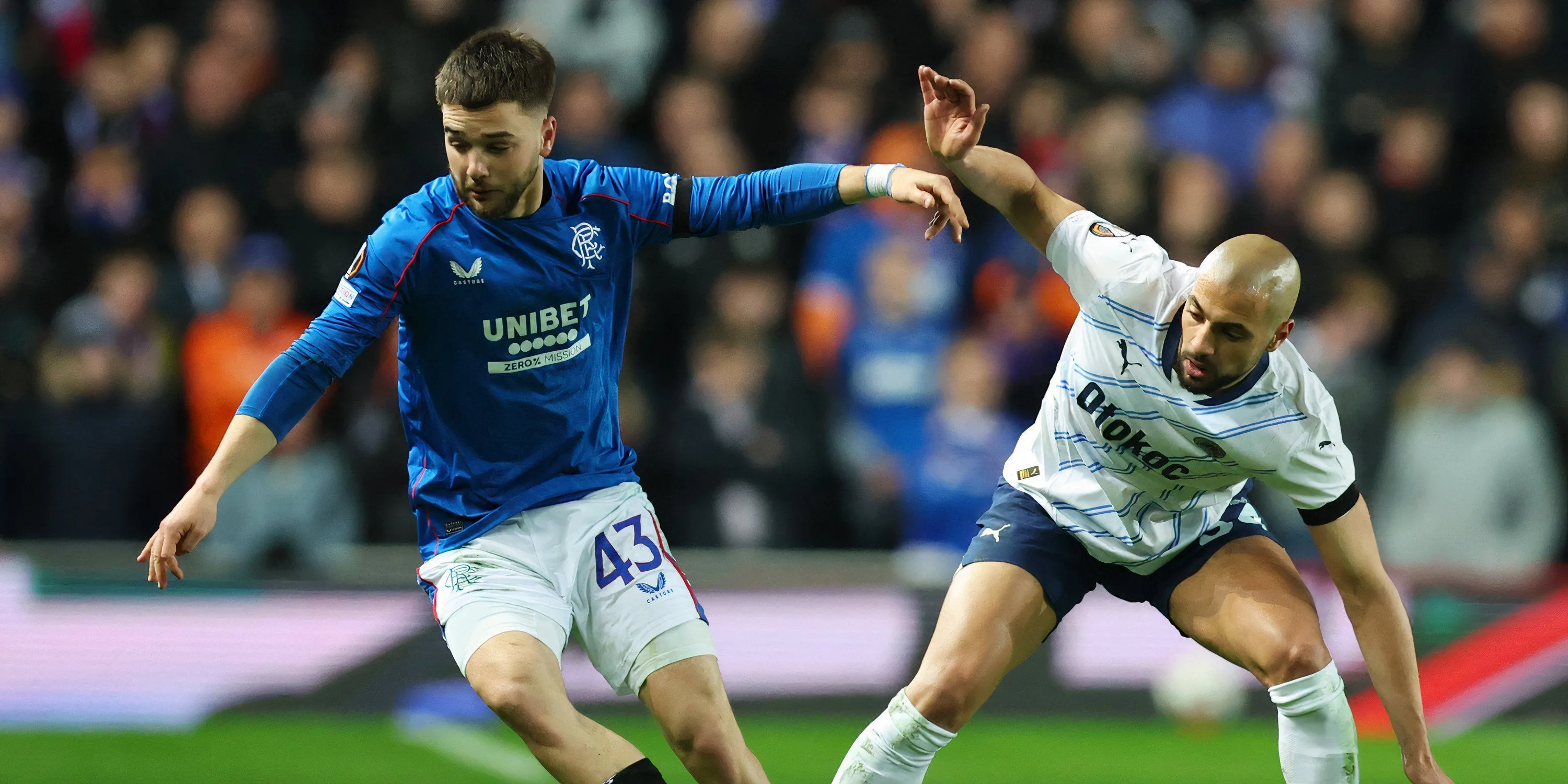 Nicolas Raskin trầm tư tại Ibrox, một tài năng đang lạc lối