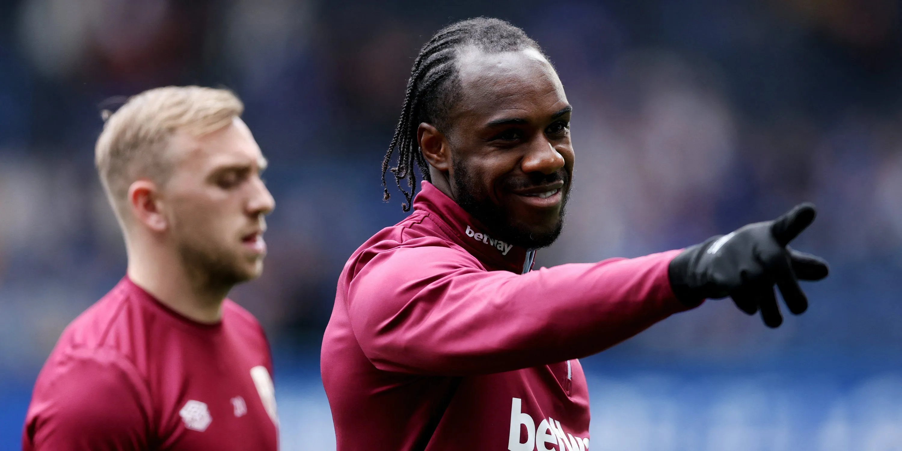 Tiền đạo Michail Antonio của West Ham