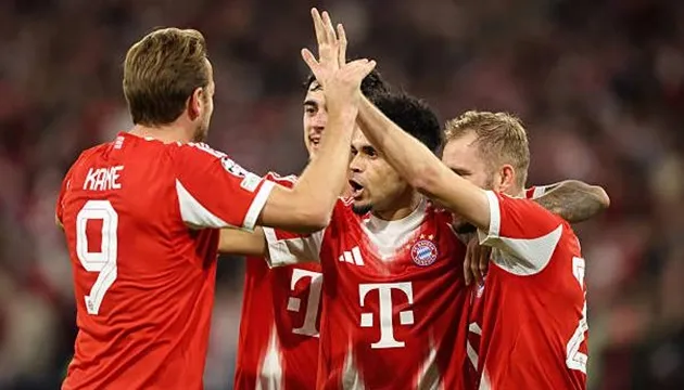 Harry Kane và đồng đội Bayern Munich giữ phong độ hủy diệt mùa 2025-26