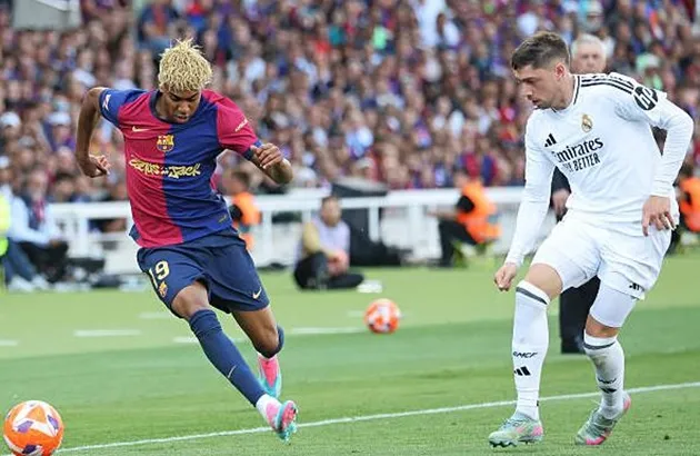 Lamine Yamal gây khó khăn cho Real Madrid trên sân, khoảnh khắc kỹ thuật