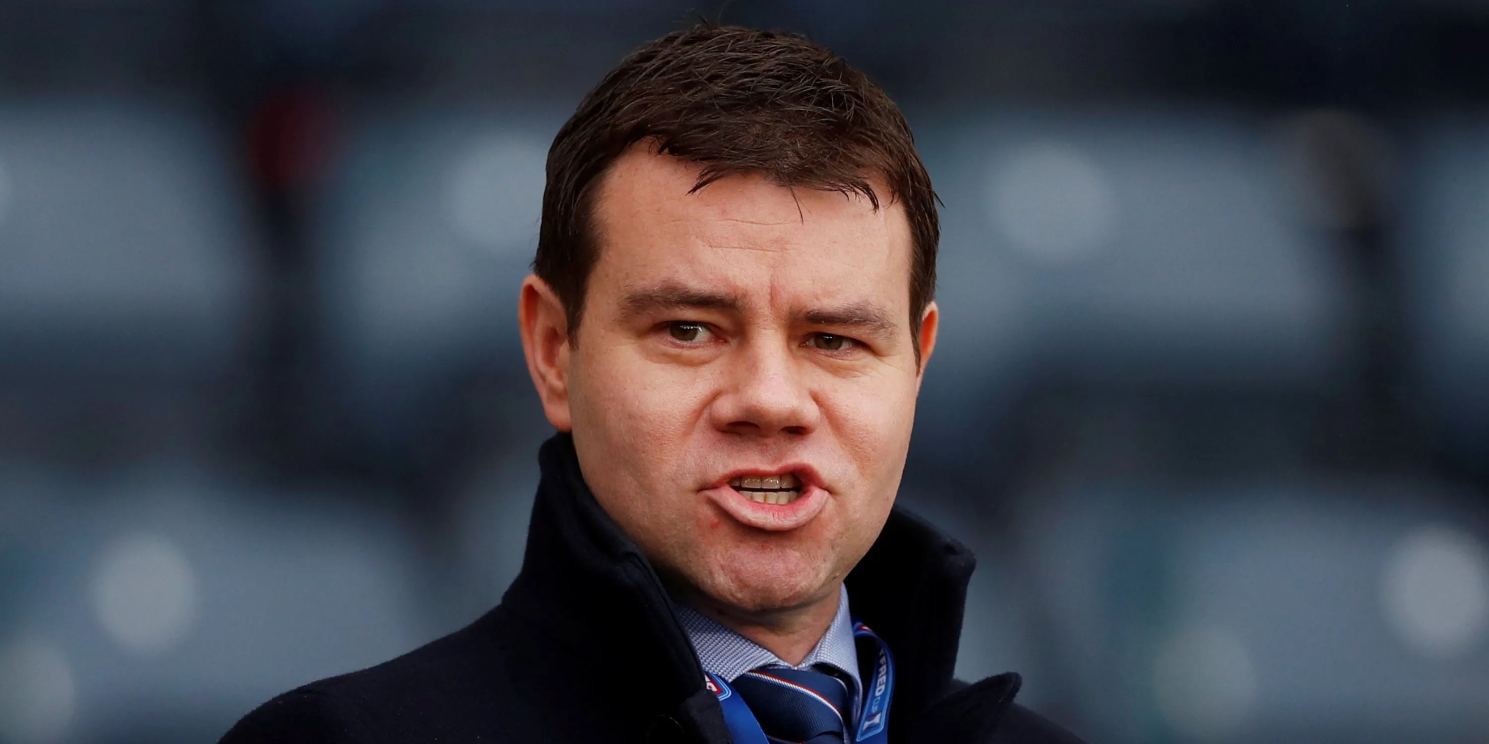 Ross Wilson trong màu áo Rangers tại giải Ngoại hạng Scotland