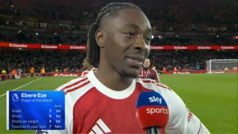 Eze và những thông số ấn tượng trước Spurs