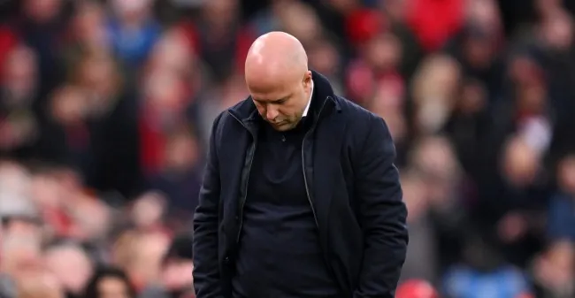 Liverpool của Slot sa sút không phanh