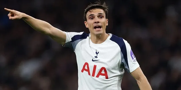 Palhinha trong màu áo Tottenham